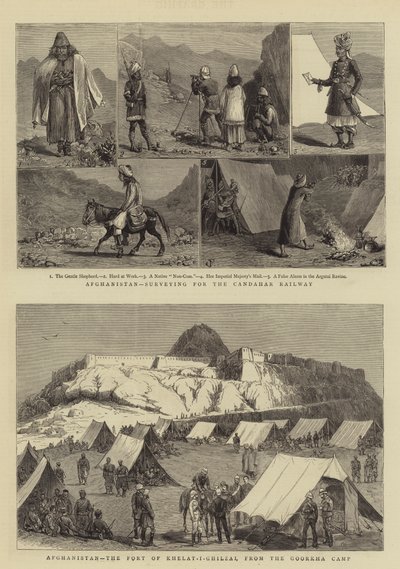 Afghanistan door Charles Edwin Fripp